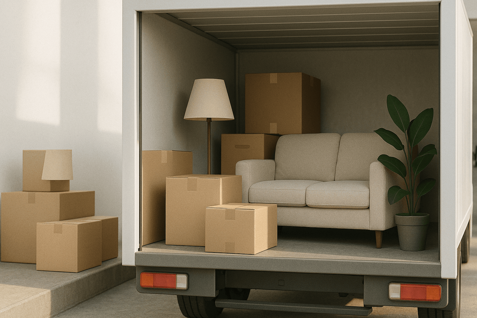 Moving Company office environment